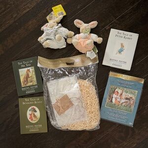 Beatrix Potter Book and Plush Set